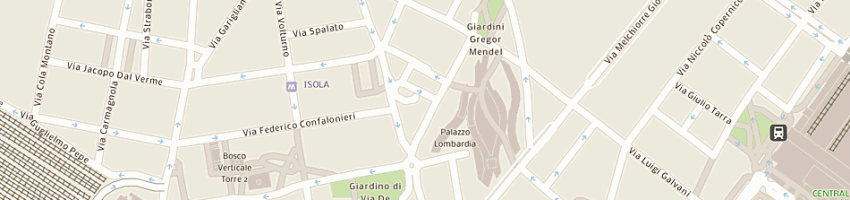 Mappa della impresa agenzia regionale per la protezione dell'ambiente della lombardia a MILANO