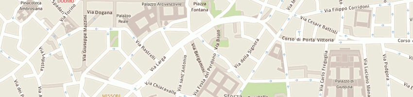 Mappa della impresa vimo iniziative srl a MILANO