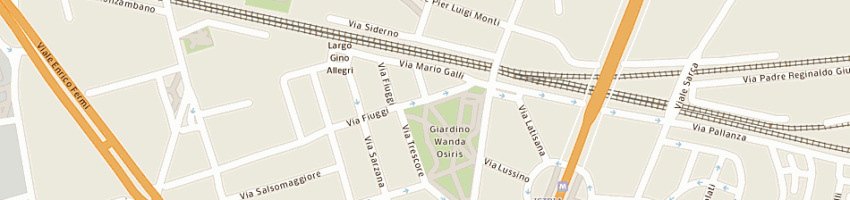 Mappa della impresa r e d consulting sas di alberto paolo benzoni e c a MILANO