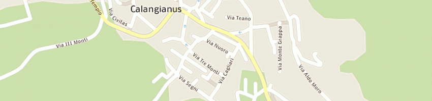 Mappa della impresa gilardi mario a CALANGIANUS
