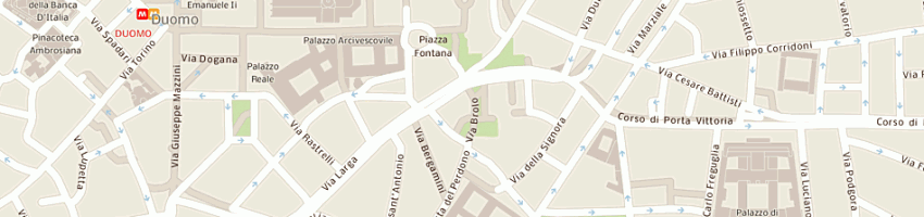 Mappa della impresa rogari roberto e c (srl) a MILANO