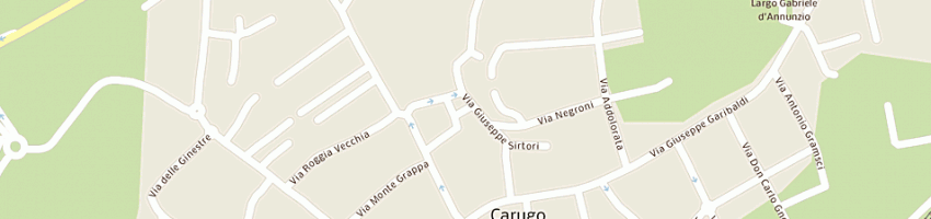 Mappa della impresa gatti fratelli snc a CARUGO