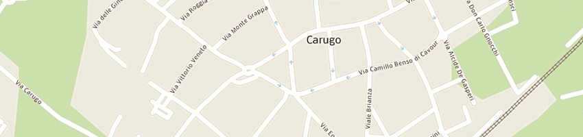 Mappa della impresa mauri legnami di eredi mauri giocondo snc a CARUGO