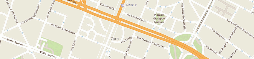 Mappa della impresa studi crotti magni srl a MILANO