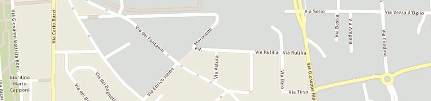 Mappa della impresa prisma italia srl a MILANO