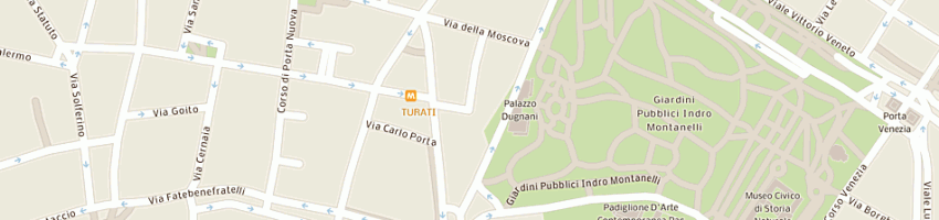 Mappa della impresa zanuso a MILANO