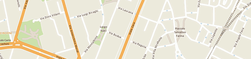 Mappa della impresa lacagnina silvana a MILANO