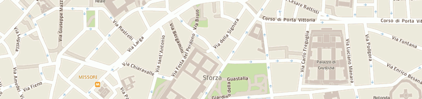Mappa della impresa soragna paolo a MILANO