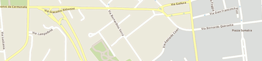Mappa della impresa gallorini srl a MILANO