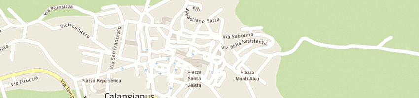 Mappa della impresa comune di calangianus a CALANGIANUS