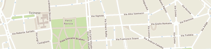 Mappa della impresa pasquini danilo a MILANO