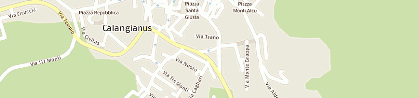Mappa della impresa pistuddi maria bernardetta a CALANGIANUS