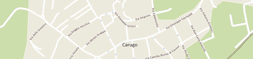 Mappa della impresa mixage a CARUGO
