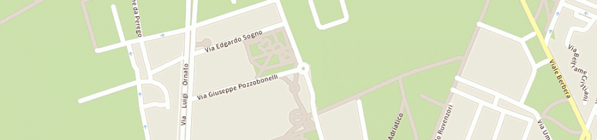 Mappa della impresa rosedil srl a MILANO