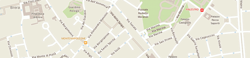 Mappa della impresa vhernier a MILANO