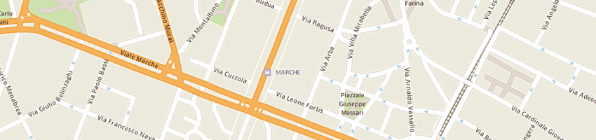 Mappa della impresa circolo didattico arbe zara a MILANO