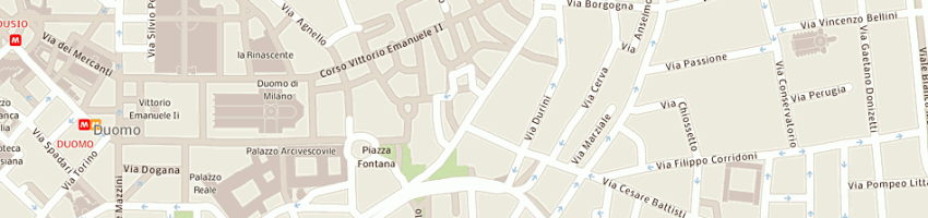 Mappa della impresa alberghi hotel galileo a MILANO