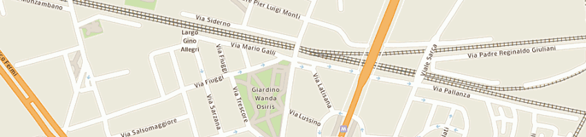 Mappa della impresa emmecad srl a MILANO