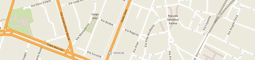 Mappa della impresa euram sas di quiriconi guido e c a MILANO