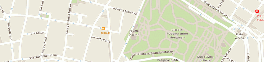 Mappa della impresa universita' della terza eta' milano duomo onlus a MILANO