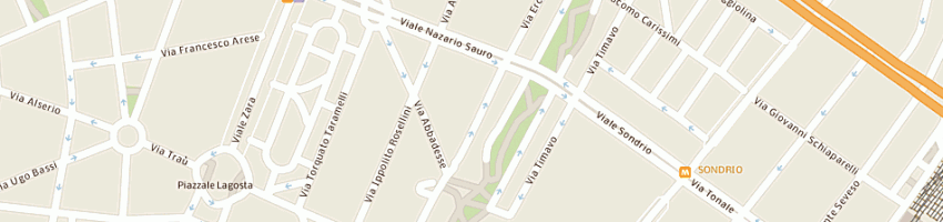 Mappa della impresa comitato network subfornitura a MILANO