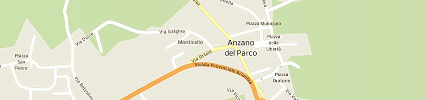 Mappa della impresa l'angolo a ANZANO DEL PARCO
