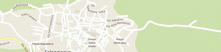 Mappa della impresa itm sugheri snc di tolu giovanni a CALANGIANUS