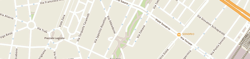 Mappa della impresa consultorio di viale restelli 25 a MILANO