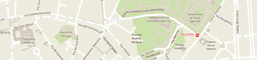Mappa della impresa mattia sergio a MILANO