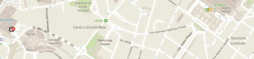 Mappa della impresa xaa agenzia assicurativa spa a MILANO