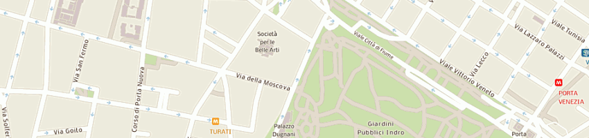 Mappa della impresa agenzia del territorio ufficio provinciale milano a MILANO