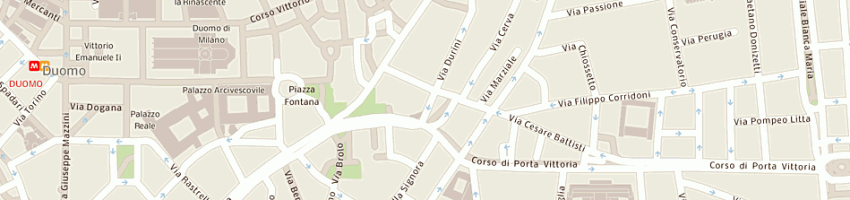 Mappa della impresa zambrano avv pietro e associati a MILANO