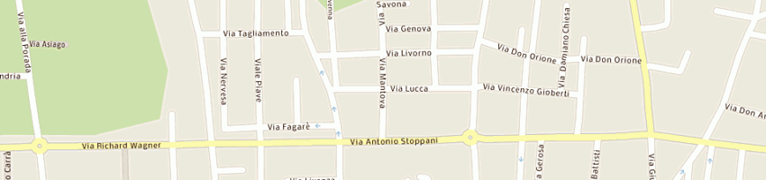 Mappa della impresa crm di pirovano franco e c sas a SEREGNO
