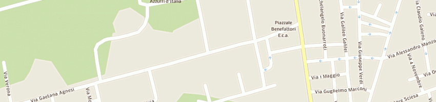 Mappa della impresa ungaro marisa a MONZA