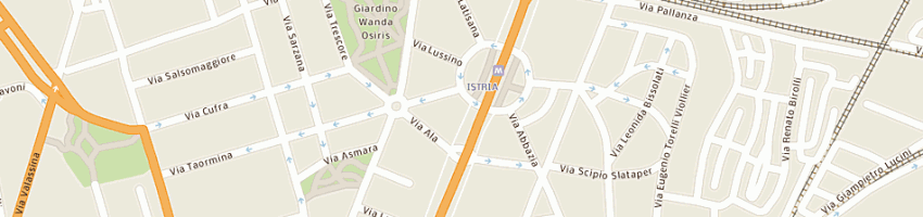 Mappa della impresa princi rocco a MILANO