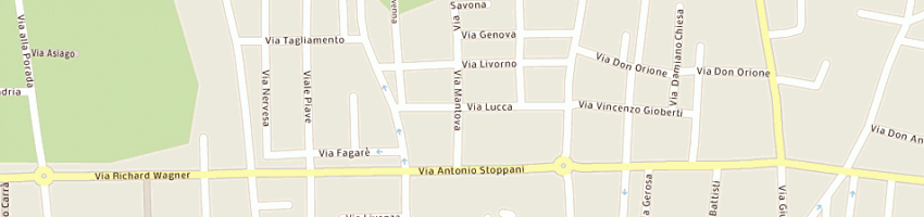 Mappa della impresa vergani massimo e c snc a SEREGNO
