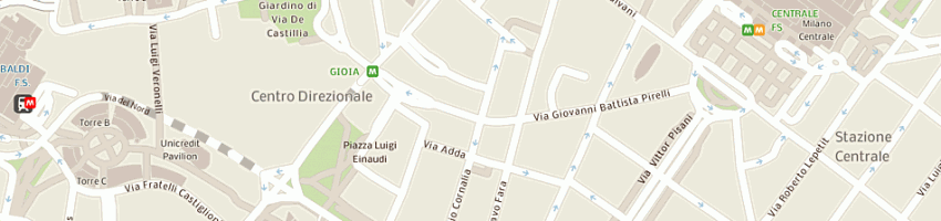 Mappa della impresa europus srl a MILANO