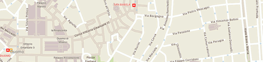 Mappa della impresa banca popolare di bergamo spa a MILANO