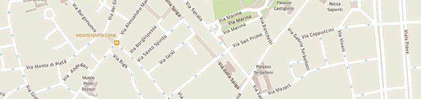 Mappa della impresa studio rotti-bettinardi a MILANO