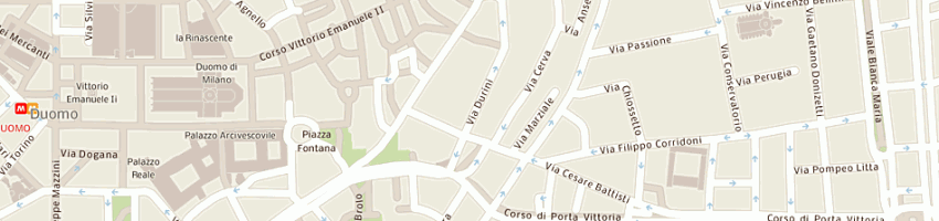 Mappa della impresa brave srl a MILANO