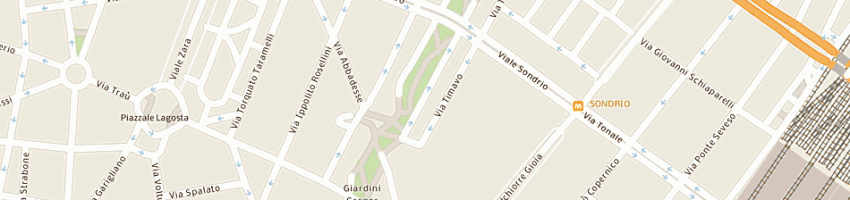 Mappa della impresa remak srl a MILANO