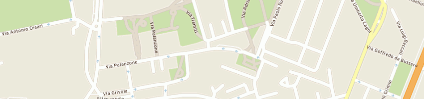 Mappa della impresa vitaloni adelmo a MILANO