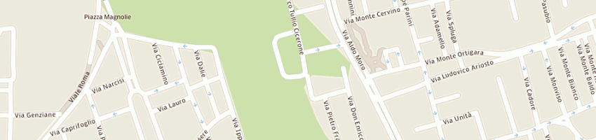 Mappa della impresa albergo villa dei platani a BELLARIA IGEA MARINA
