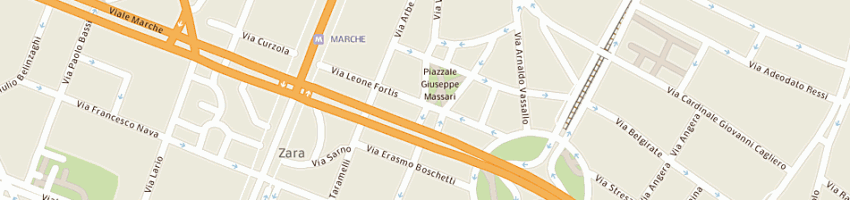 Mappa della impresa giorgetti stefano a MILANO