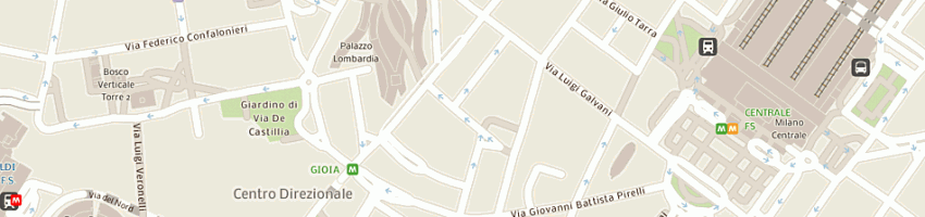 Mappa della impresa di marco franco luca a MILANO