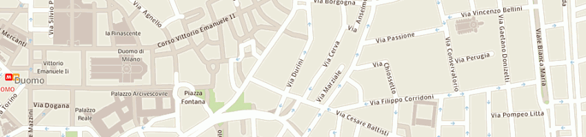 Mappa della impresa monica due srl a MILANO