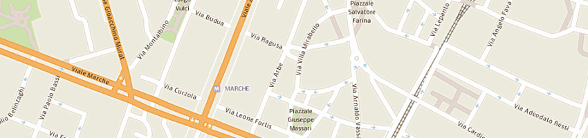 Mappa della impresa tamagni vittorio a MILANO
