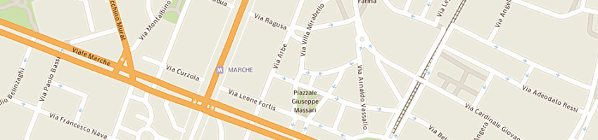 Mappa della impresa immobiliare acquaviva di macchi giorgio e c snc a MILANO