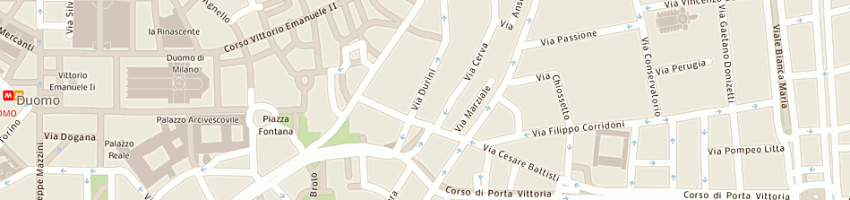 Mappa della impresa opera real estate srl a MILANO