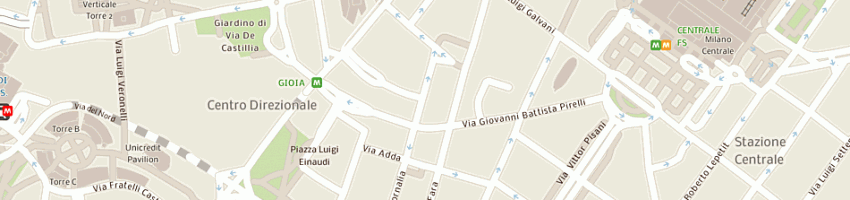 Mappa della impresa mgm engineering e contracting srl a MILANO